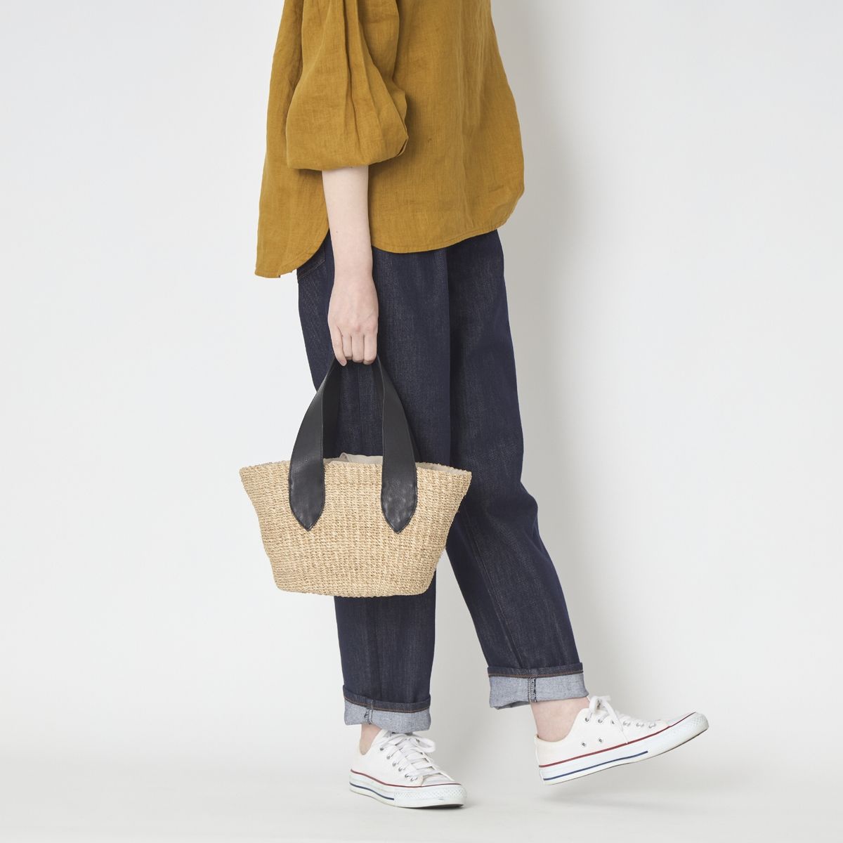 POMTATA/かごバッグ　WUE TOTE